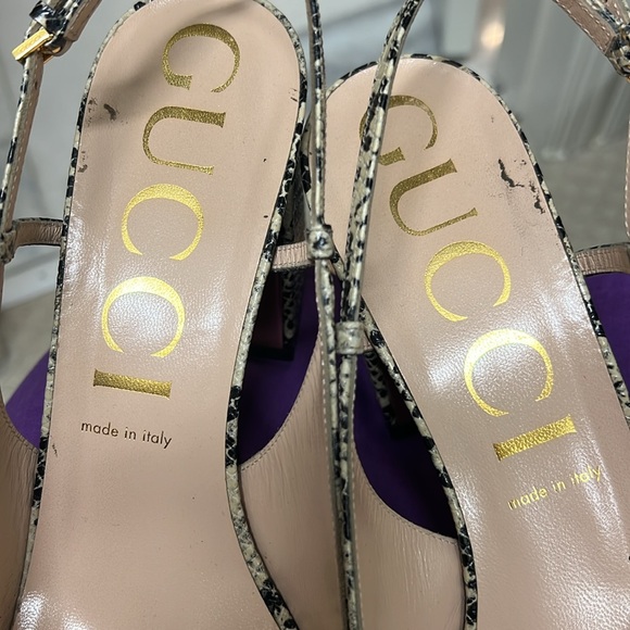 Gucci sling backs - Picture 2 of 9